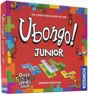Thames & Kosmos | Ubongo Junior - Sprint to Solve The Puzzle | Family Friendly Board Game, Great for Kids | Highly Re-Playable | Quality Components