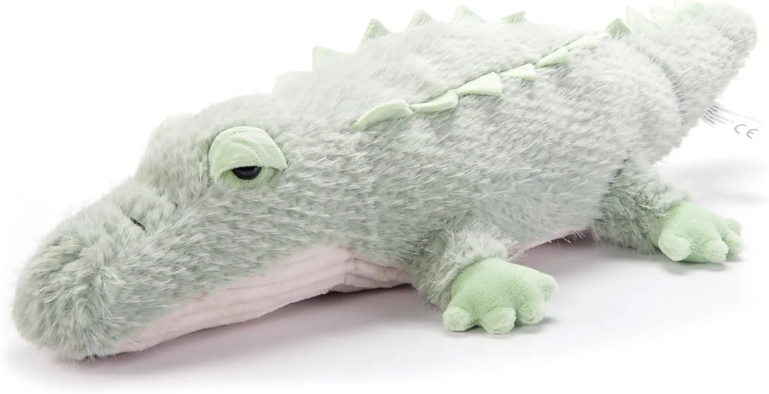 The Petting Zoo Alligator Stuffed Animal Plushie, Gifts for Kids, Fuzzlez Sealife Animals, Gator Plush Toy 20 Inches