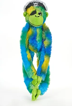 The Petting Zoo Pirate Monkey Stuffed Animal, Gifts for Girls and Boys, Pirate Monkey Plush Toy, 20-inch (Green Dark), 4144x7