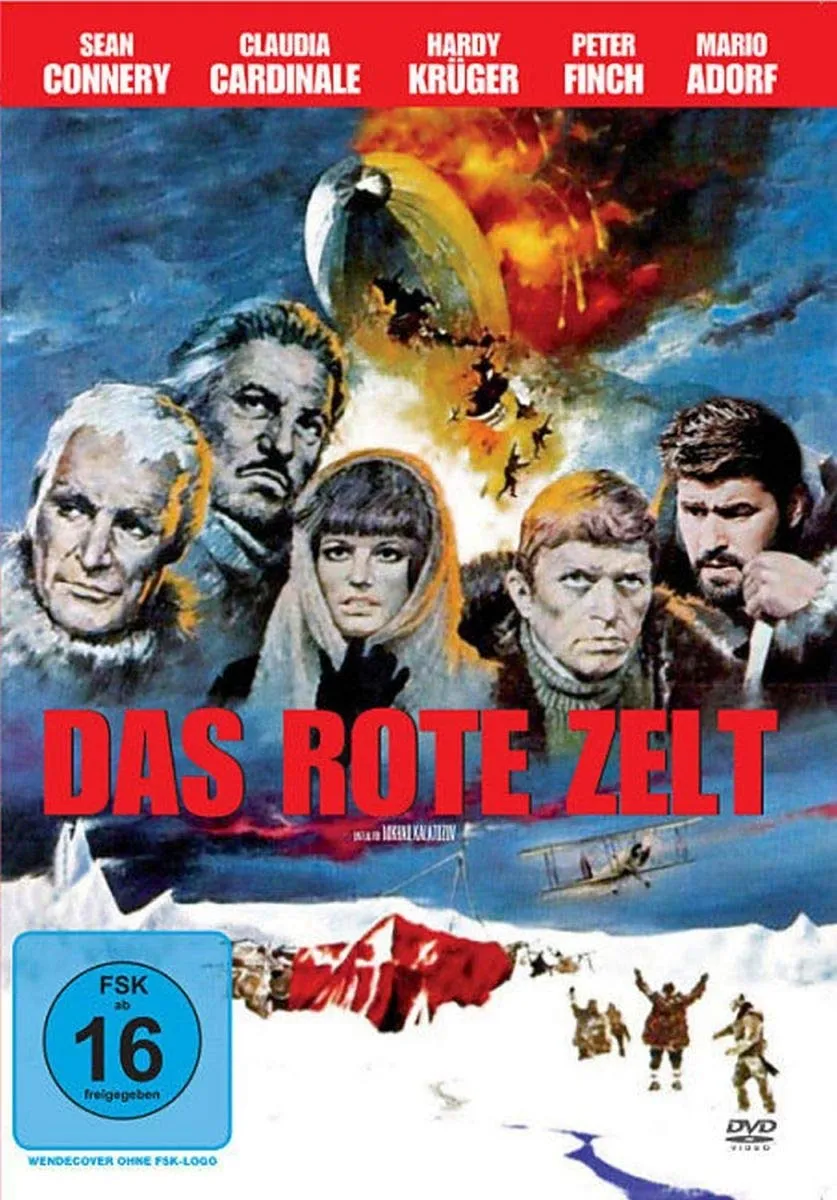 The Red Tent (1969) ( Krasnaya palatka ) ( La tenda rossa ) [ NON-USA FORMAT, PAL, Reg.0 Import - Germany ]