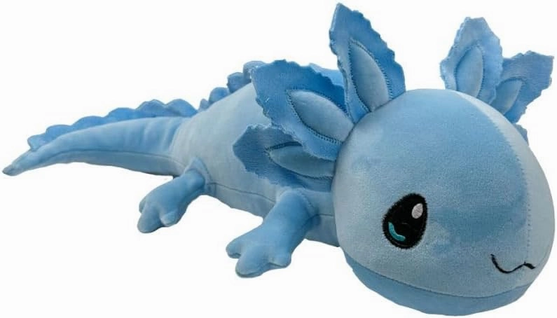 The Bear Factory Stuffed Animal - The Blue Axolotl Plush, Cute Stuffed Animals, Axolotl Toy, Cute Stuffed Animals for Girls - 16 Inch
