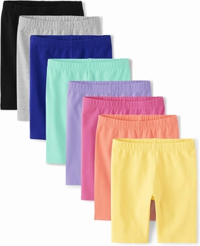 The Children's Place Girls' Solid Bike Shorts