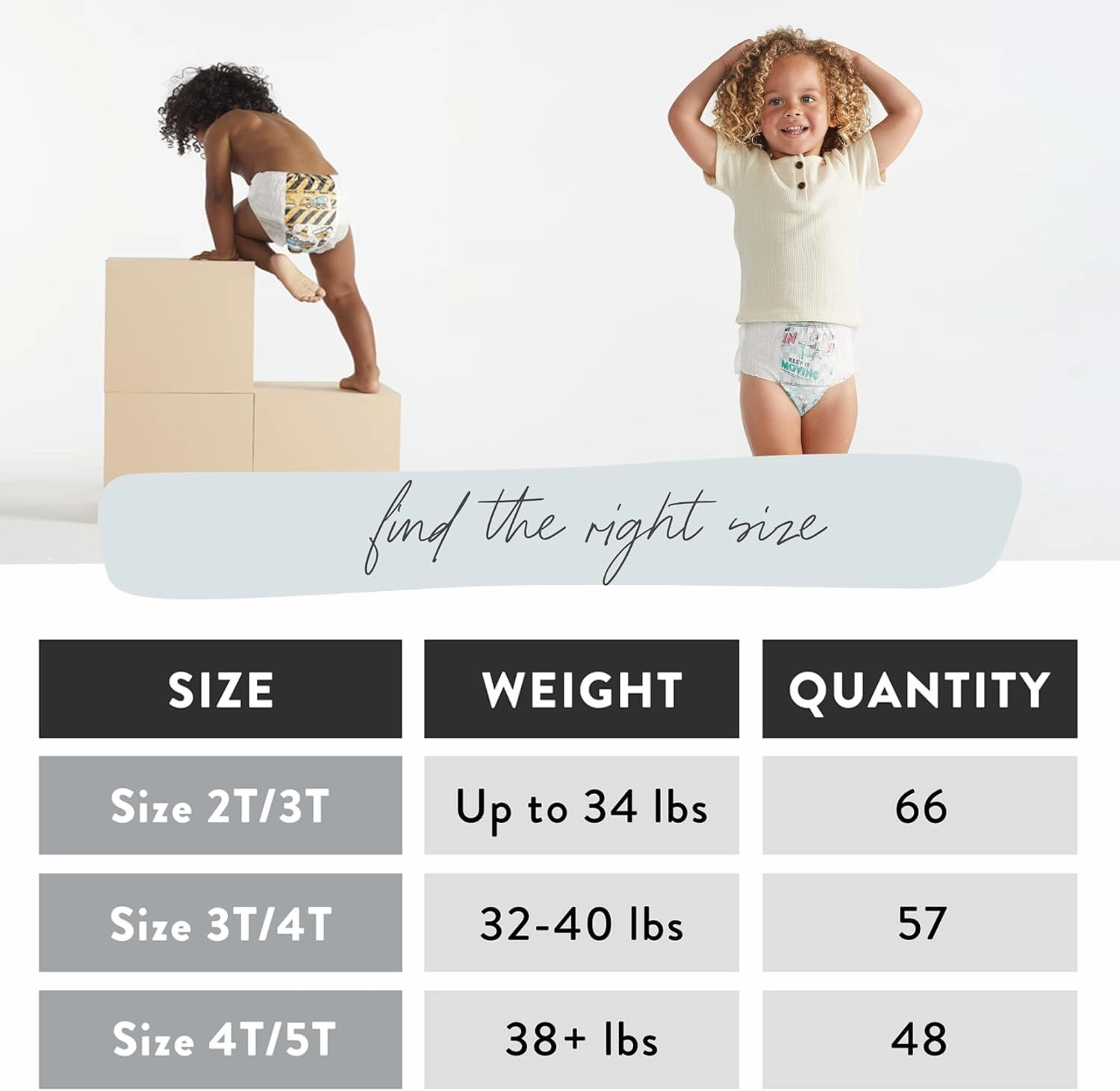 The Honest Company Clean Conscious Training Pants for Sensitive Skin | Hypoallergenic, Fragrance Free | Magical Moments   Butterfly Kisses | Size 4T/5T (38  lbs), 48 Count