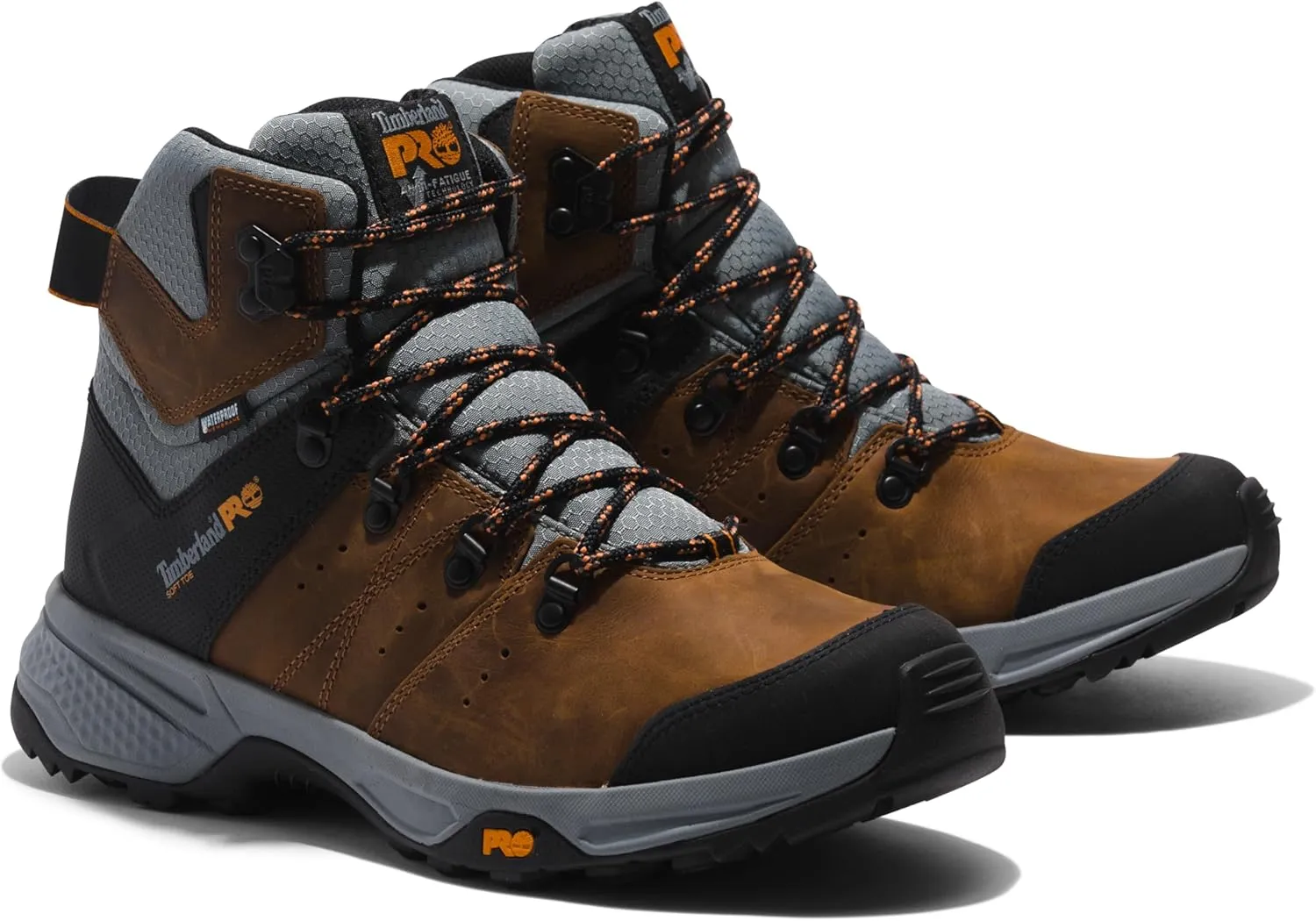 Timberland PRO Men's Switchback 6 Inch Soft Toe Waterproof Industrial Hiker Work Boot