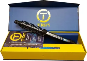 Tion 3/4 Ceramic Ionic Hot Curl Heat Roller Brush