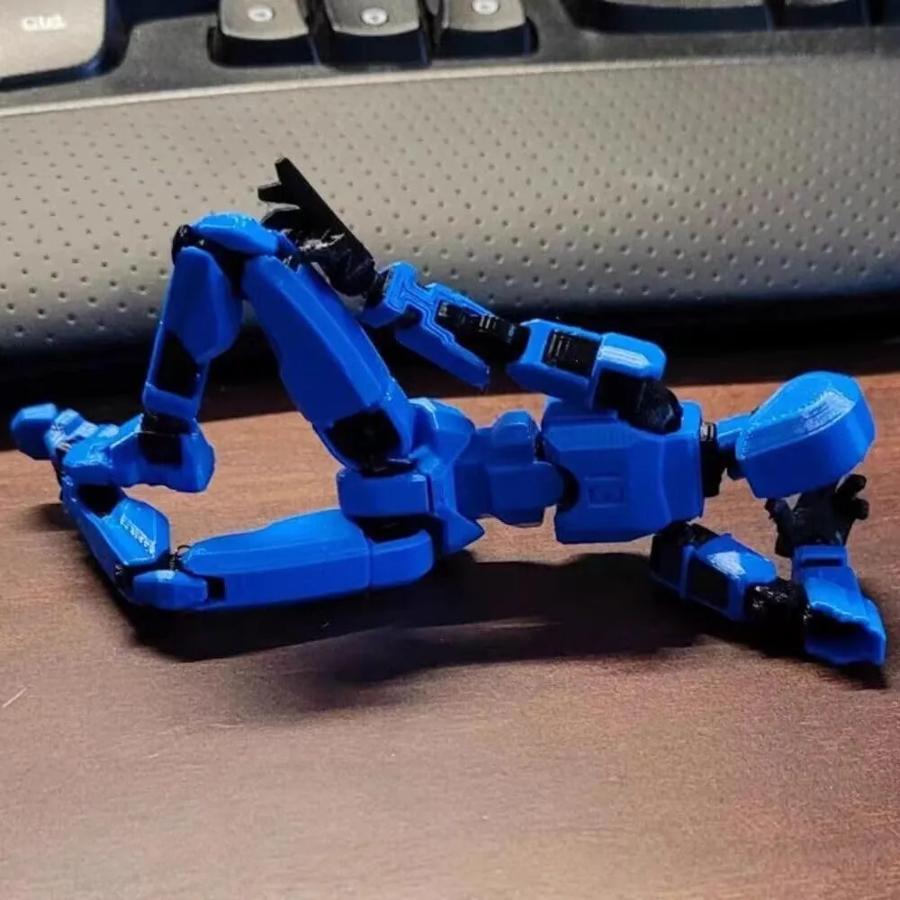 Titan 13 Action Figure,2025 New Lucky Robot 13 Action Figures,3D Printed Action Figure,Dummy Robot 13 Action Figures Desktop Decorations Game Gifts (9 pcs)