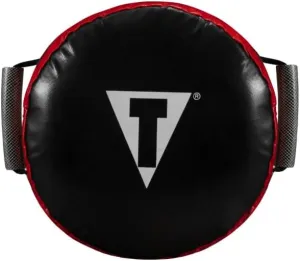 TITLE Boxing Classic Round Punch Shield 2.0, Red/Black - Punch Shield, Target, Coaching Tool, Muay Thai Pad
