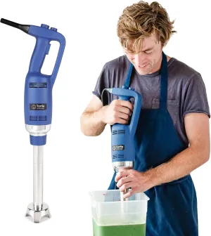 TK Commercial Immersion Blender, 500 Watt/.5 HP Variable Speed Motor, 16,000 RPM Heavy Duty with Performance Assurance - 12"