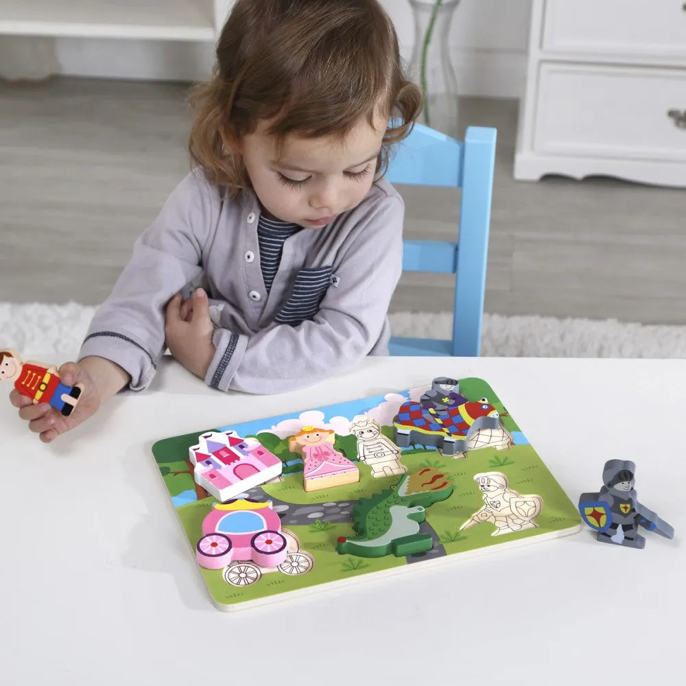 Toddlers Shape Sorter & Matching Puzzle Game - Princess