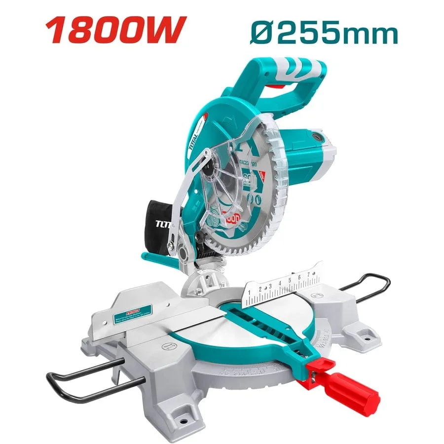 Total Sliding Mitre Saw 1800W 255mm - TS42152557