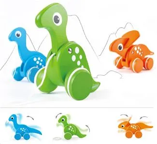 Triceratops Pull Along Toy