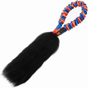Tug-E-Nuff Pocket Magnet Interactive Bungee Tug Toy for Dogs | Shock-Absorbing and Durable for Strong Tuggers | Ideal for Puppy & Dog Training | 100% Locally-sourced Sheepskin | Size 13 x 8 inches