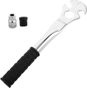 VALICLUD 1Set Bicycle Repair Wrench Tool Kit with Pedal Wrench Axle Remover Compact Lightweight Design for Easy Use Compatible with Mountain and Road Bikes Durable Materials