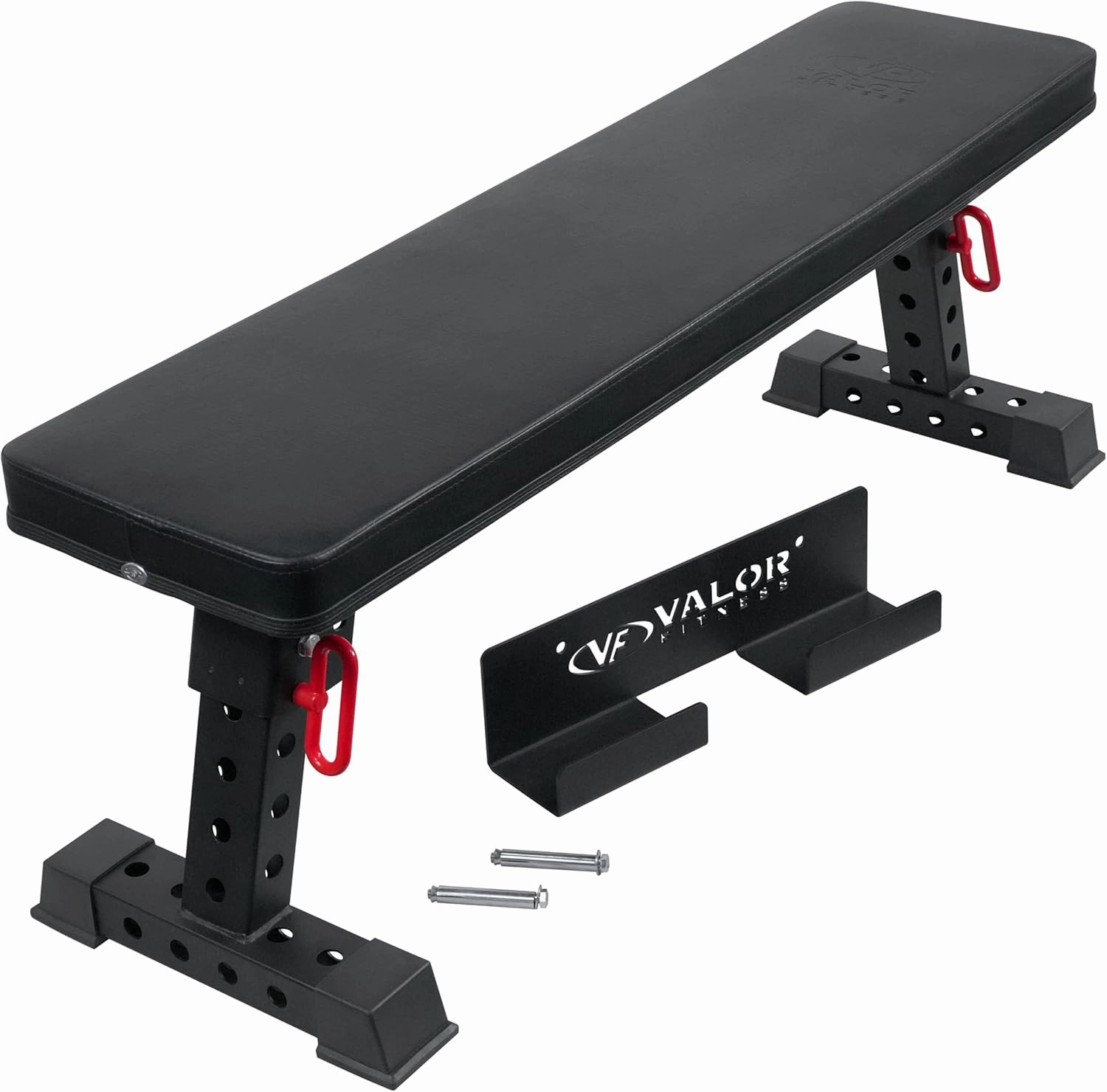 Valor Fitness Utility Weight Bench – Fold-Up Wall-Mount Flat Bench for Weightlifting, 1200 lb Capacity, Space-Saving Design for Serious Lifts & Home Gym Strength Training