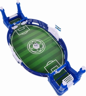 VANZACK Mini Foosball Table Game Set Portable Interactive Soccer Board Game for Family Fun for Travel and Parties Compact for All Ages