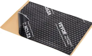 VEVOR Car Sound Deadening Mat, 80 mil 10 sqft Butyl Automotive Sound Deadener, Noise Insulation and Vibration Dampening Material