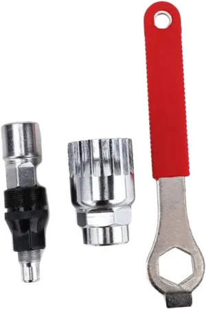 VICASKY 1Set Professional Multi Function Bike Wrench with Portable Crank Puller Convenient Bike Repair Tools for Teeth Spline Bottom Bracket Durable and Wear Resistant Design for Home
