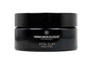 Vital Clay Mask - Deep Pore Cleansing Ultra Creamy Face Mask with 12 Essential Minerals from Montmorillonite Clay, Illite Clay Extract, Kaolin Clay, and Salicylic Acid - 3.4 oz/100 ml