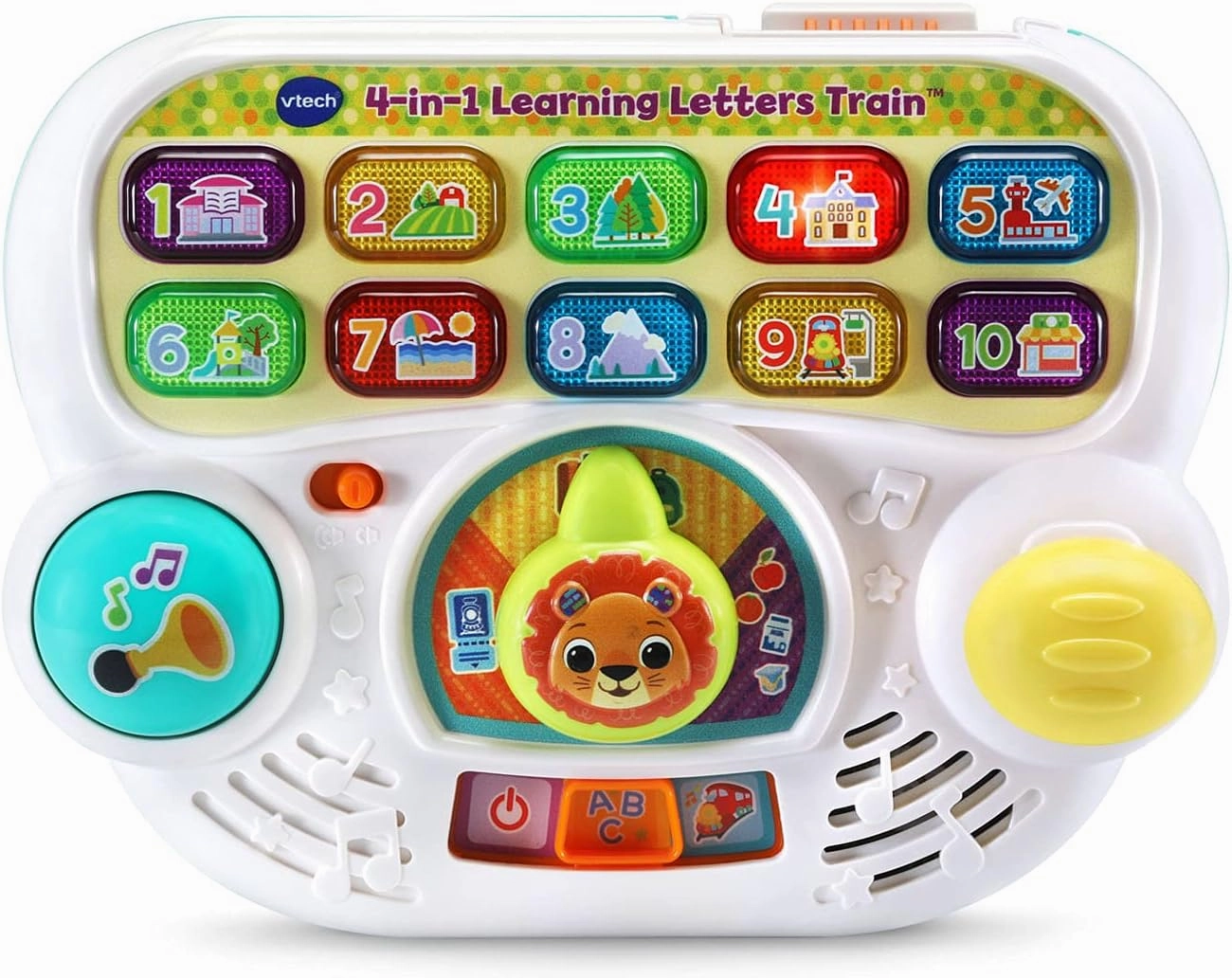 VTech 4-in-1 Letter Learning Train (Frustration Free Packaging), Red