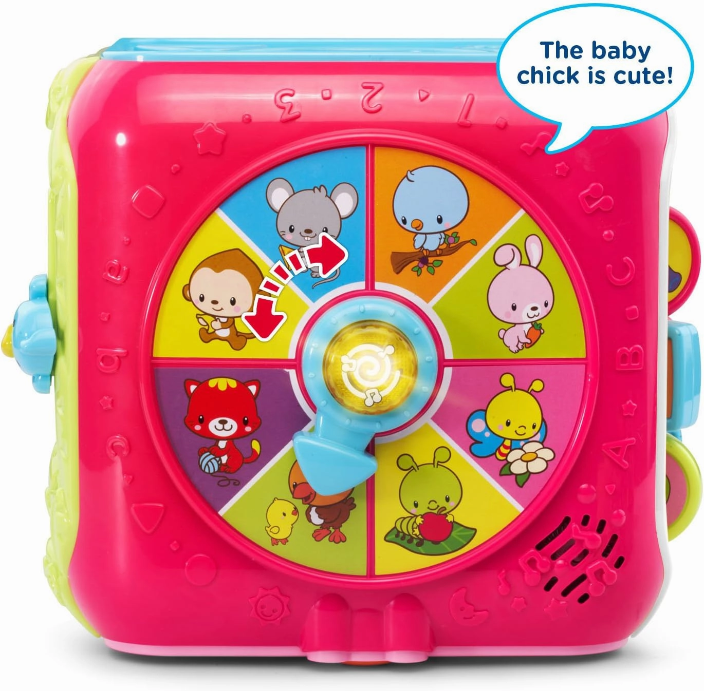 VTech Sort and Discover Activity Cube (Frustration Free Packaging), Pink