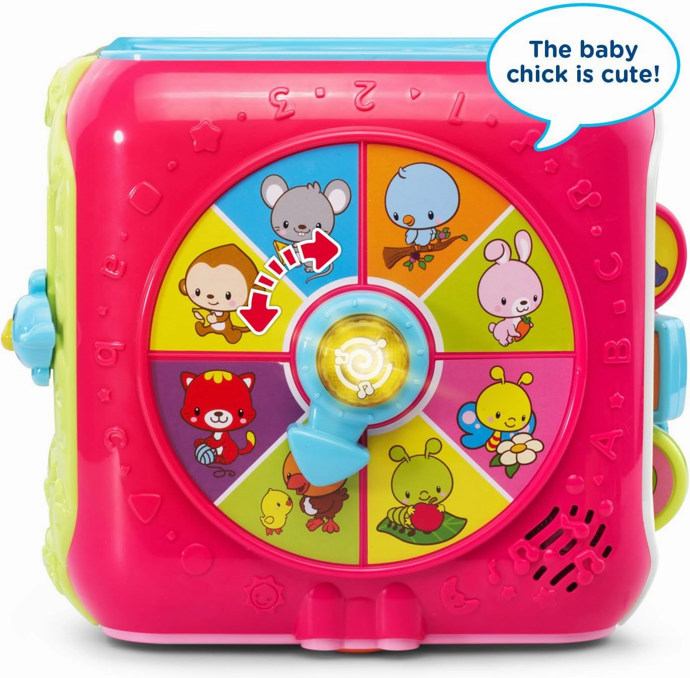 VTech Sort and Discover Activity Cube (Frustration Free Packaging), Pink