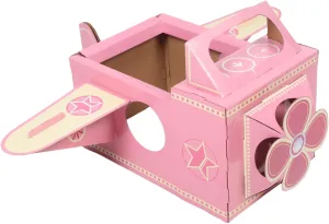 Wearable Boys and Girls' Airplane Cardboard Craft Toddler Airplane Adventure Role Play Inflatable Costume for Imaginative Play