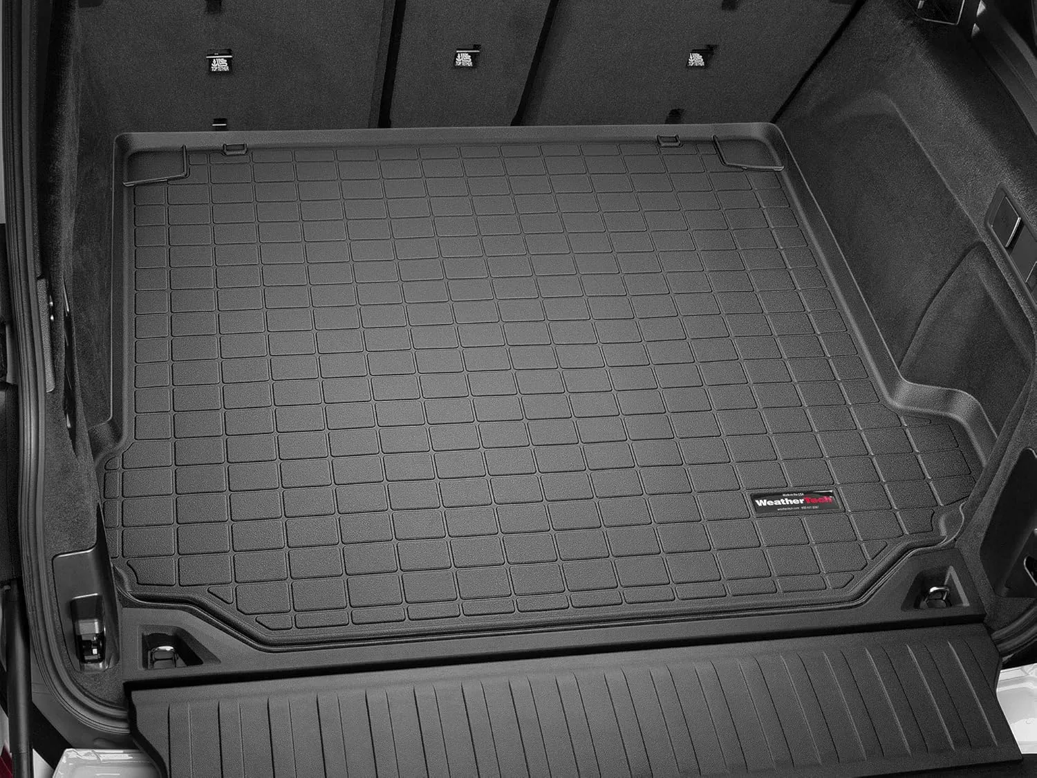 WeatherTech Cargo Trunk Liner for BMW X5 M, X5 M Competition, X5 M60i, X5 M50i, X5 50i, X5 40i (5-Passenger) - Behind 2nd Row (401237) Black