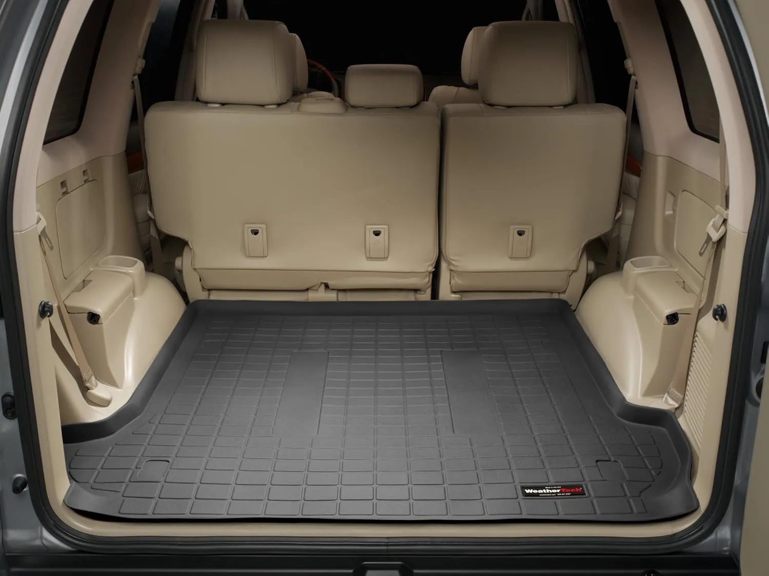 WeatherTech Cargo Trunk Liner for Lexus GX - Behind 2nd Row (40240) Black