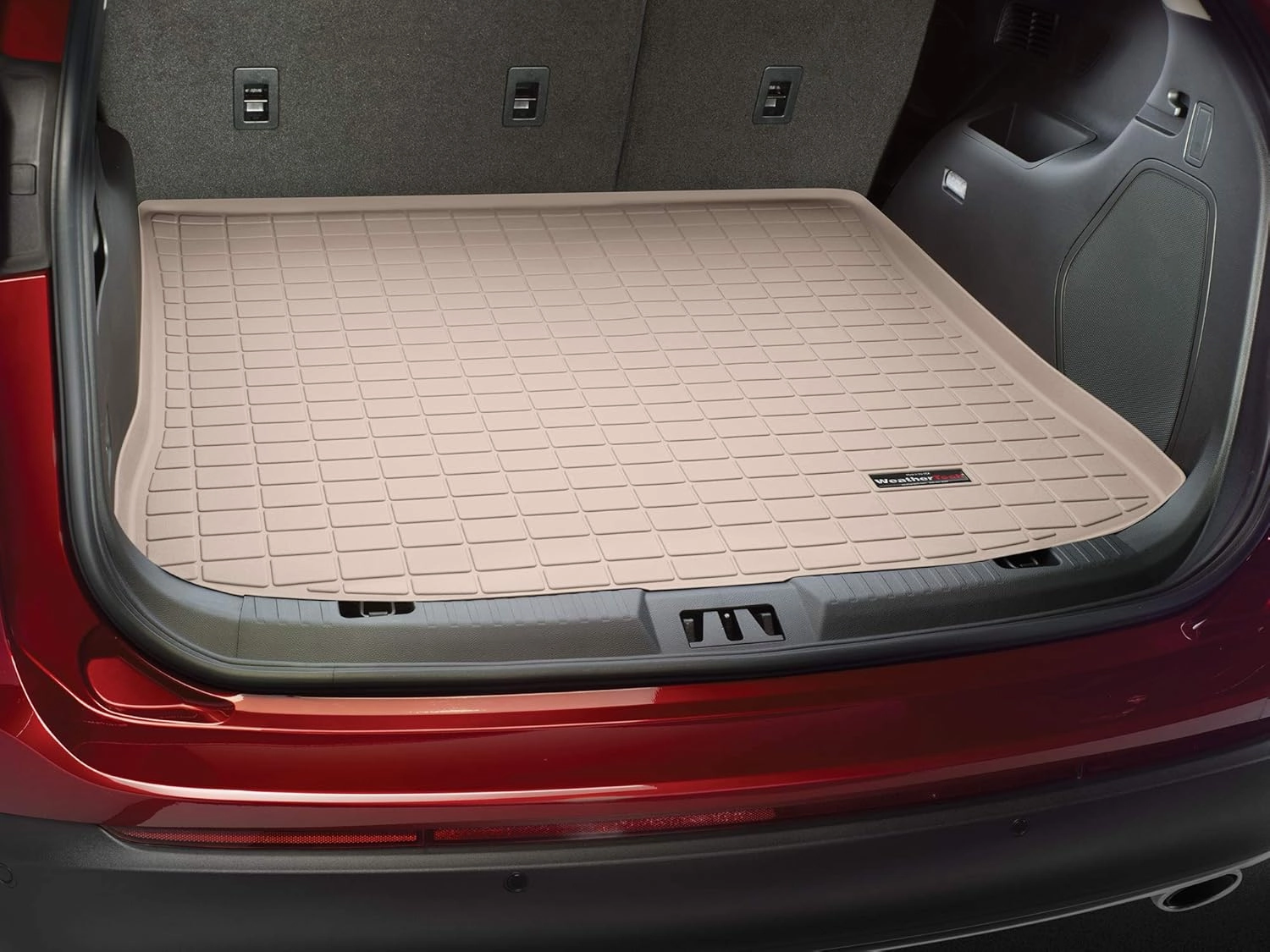 WeatherTech Cargo Trunk Liner for Ford Edge, Edge ST - Behind 2nd Row (41791) Tan