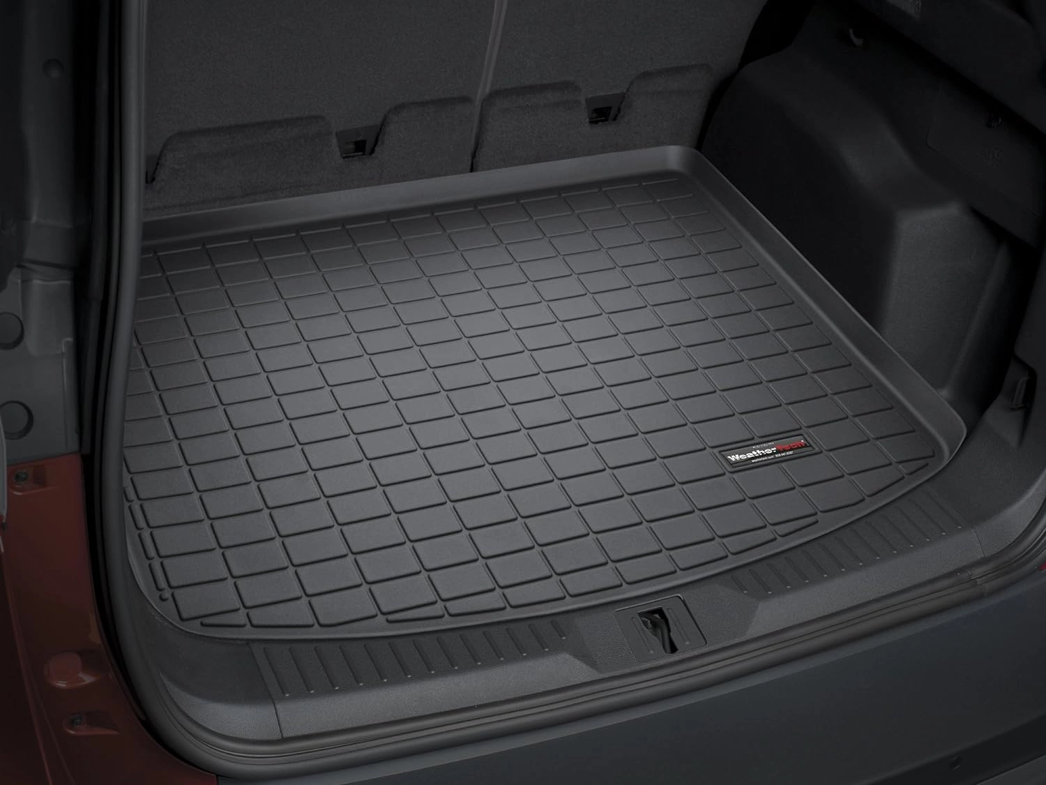 WeatherTech Cargo Trunk Liner for Ford Escape Hybrid, Escape Plug-in Hybrid, Escape - Behind 2nd Row (401323) Black