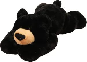 Weighted Stuffed Animals, 19.7" 3.3lbs Weighted Bear Stuffed Animal Toy Cute Black Bear Plush Pillow Weighted Plush Animals Toy