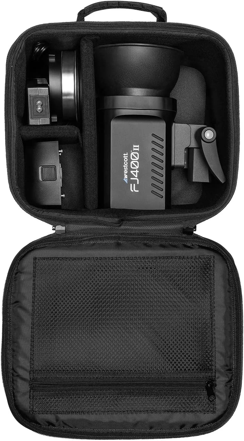 Westcott FJ400 II Touchscreen Strobe with FJ Pro AC/DC Battery (400Ws) TTL HSS AC/DC Powered 550  Full Power Flashes (US/CA Plug)