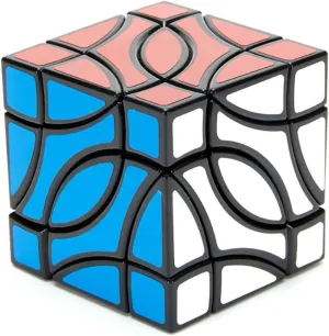 Willking Pisces Magic Cube 4 Corner Puzzle Cube Brain Teaser Educational Toy Black