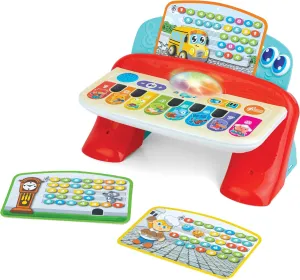 winfun Baby Maestro Touch Piano Interactive Musical Keyboard with Lights, 8 Instrument & Animal Sounds, Song Cards, & Free Play Mode Educational Toy for Toddlers & Kids Ages 12 Months 