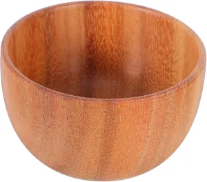 Wooden Shaving Soap Bowl for Men Portable Natural Wood Lather Bowl for Smooth Shaving Travel Friendly Foaming Container Easy to Clean Grooming Accessory