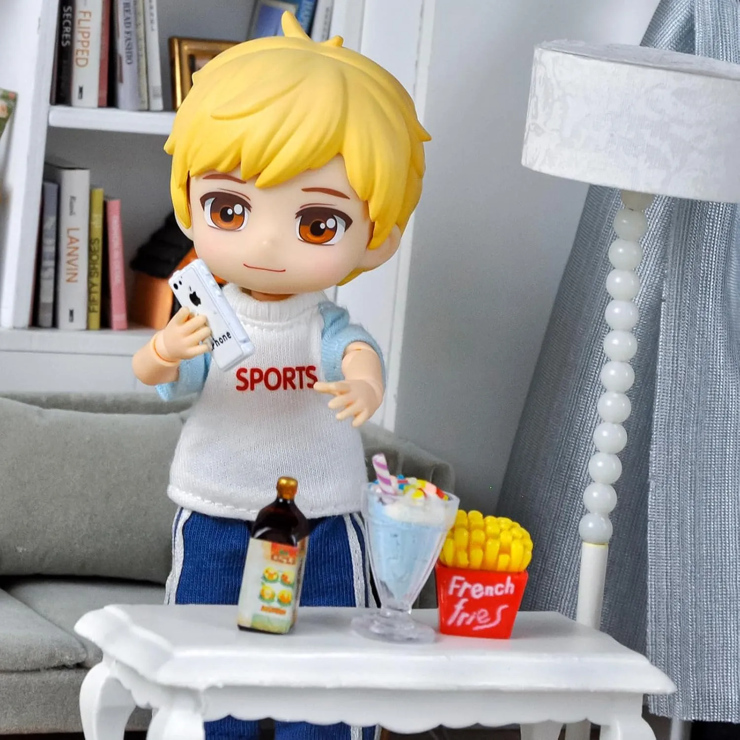 YMY Movable Joint Doll Ob11 1/12 Bjd Toys Including Gsc Doll Head Body Clothes Shoes（Yuzhi）