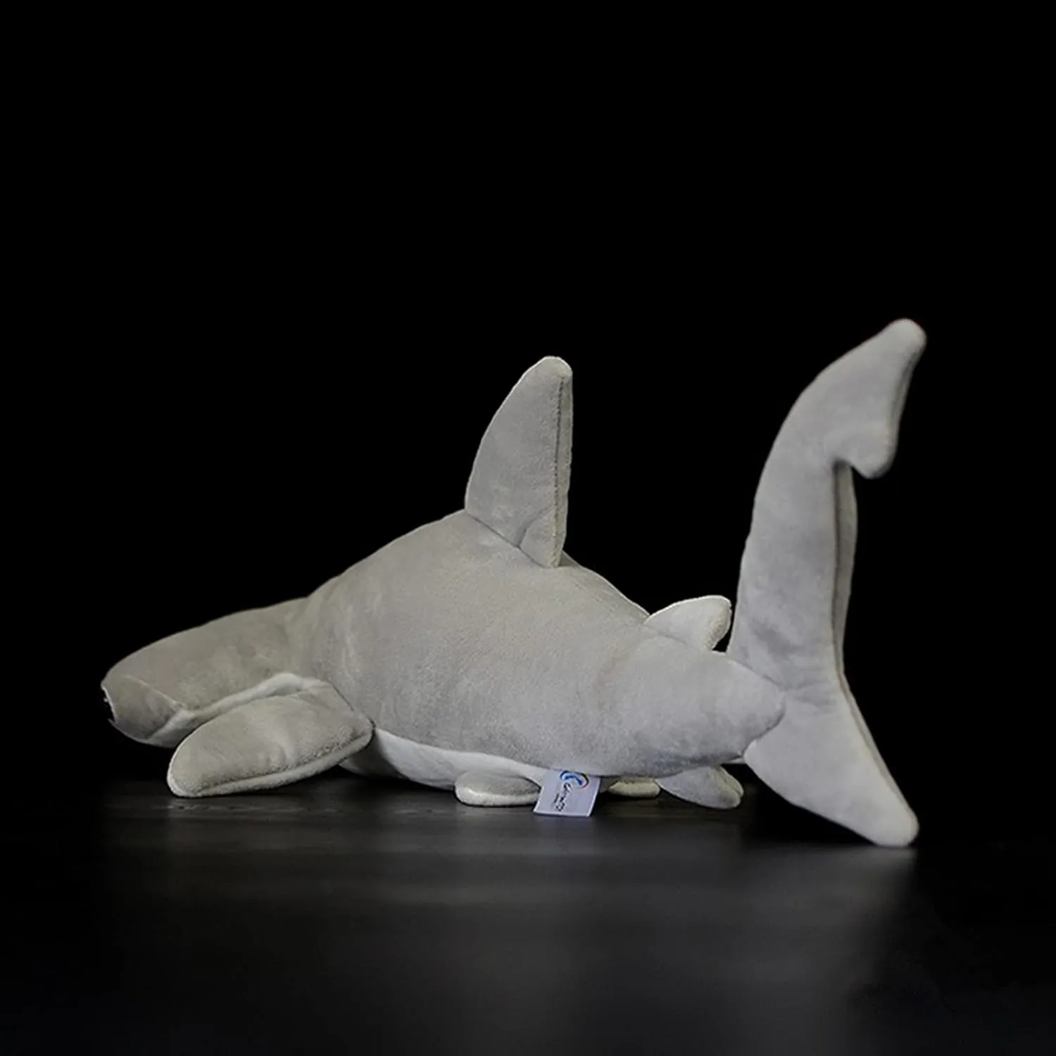 ZHONGXIN MADE Simulation Hammerhead Shark Stuffed Animal - 15 inch Simulation Shark Animal Plush Toys as Gift for Your Kids
