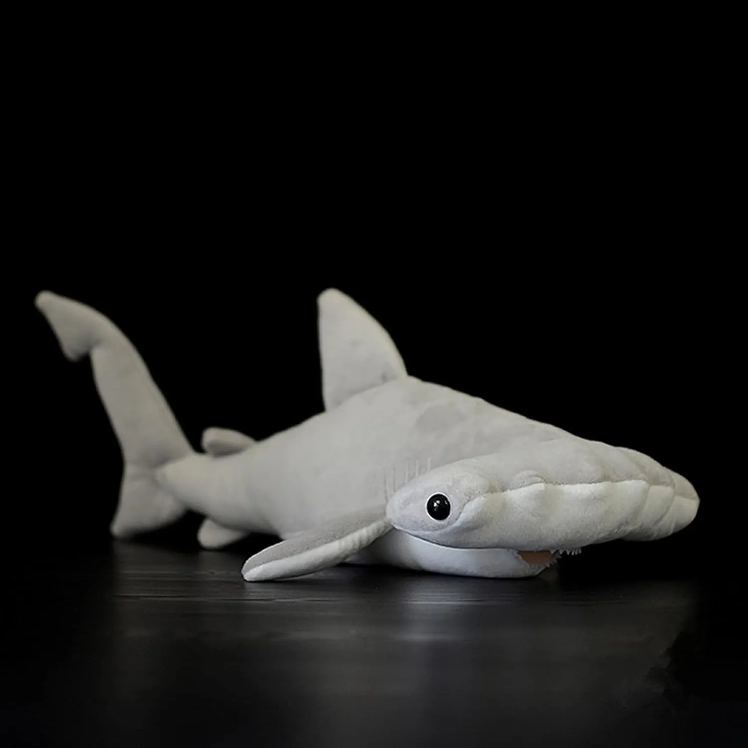 ZHONGXIN MADE Simulation Hammerhead Shark Stuffed Animal - 15 inch Simulation Shark Animal Plush Toys as Gift for Your Kids