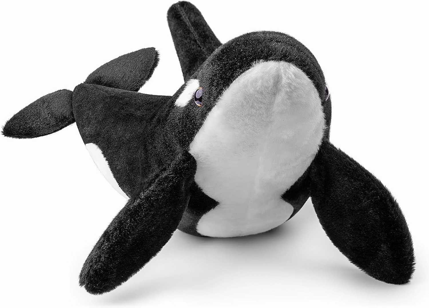 ZHONGXIN MADE Large Orca Plush Toy - Realistic Orca Stuffed Animals 29in, Soft Ocean Sea Creatures Orca Sharks Plush Toy Gift Collection for Kids