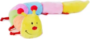 ZippyPaws Deluxe Caterpillar- Dog Toys to Keep Them Busy, For Medium & Large Dogs, Squeaky Pet Toy for Boredom, Stuffed Chew Toy, Soft Plush Puppy Products, 6 Blaster Squeakers & 1 Round Squeaker- 30"