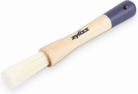 Zyliss E980214 Pastry Brush, 18cm/7in, Wooden, Brushes Glazing/Icing/Marinade/Basting, 100% Super-Soft Natural Boar Bristles